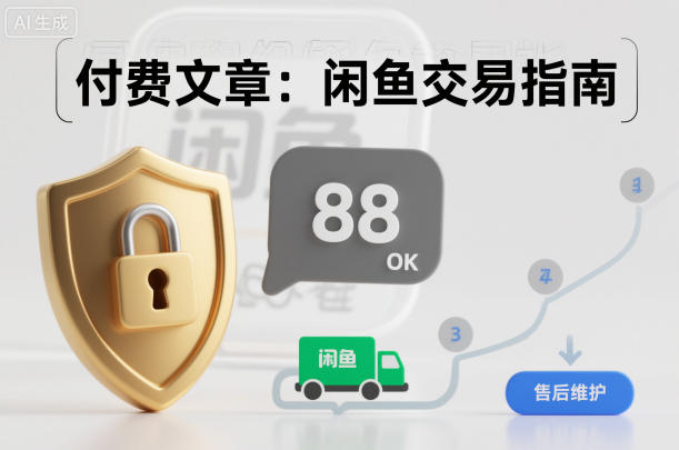付费文章：闲鱼交易指南，怎么才能降低被坑被马扁的概率-清远网