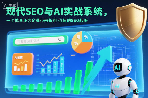 现代SEO与AI实战系统，一个能真正为企业带来长期价值的SEO战略(英语+中文字幕)-清远网