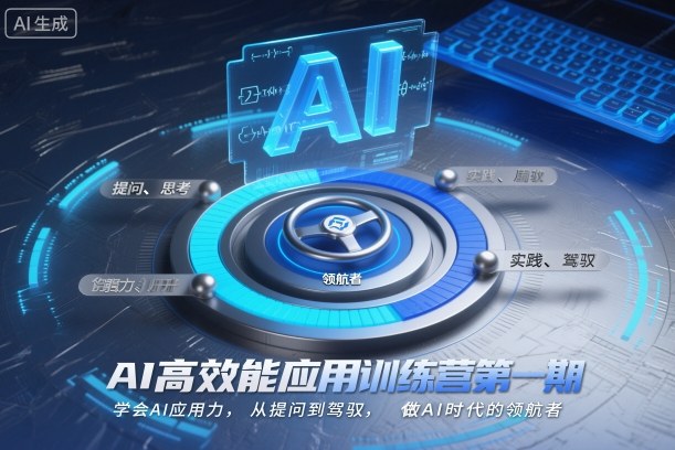 AI高效能应用训练营第一期，学会AI应用力，从提问到驾驭，做AI时代的领航者(更新)-清远网